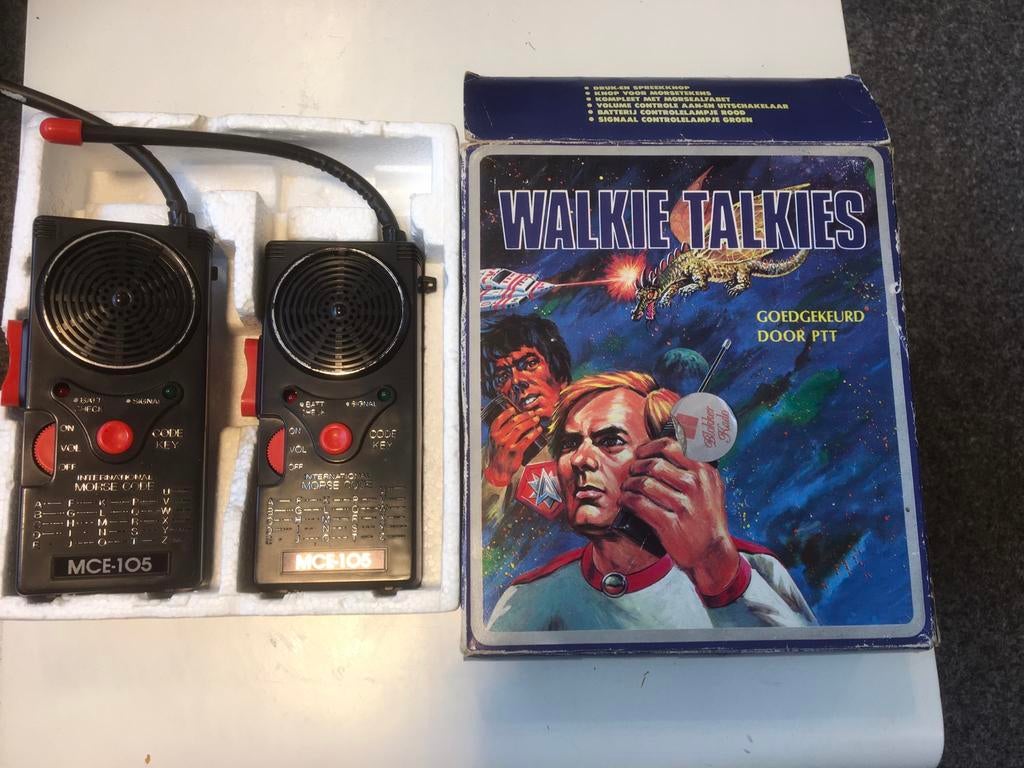 Walkie Talkie jaren 70, Ophalen of Verzenden, Zo goed als nieuw, Jongen of Meisje