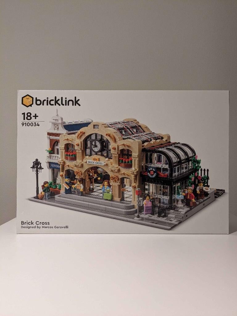Lego Bricklink 910034 Brick Cross Train Station Nieuw/Sealed, Ophalen of Verzenden, Nieuw, Complete set, Lego