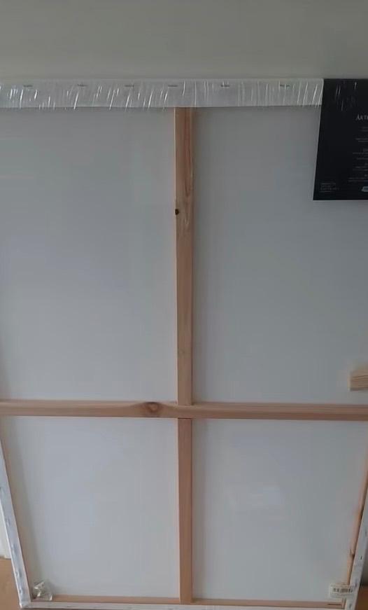 Ik ZOEK besp. schildersdoek wit 90x120 mini prijs, Ophalen of Verzenden, Zo goed als nieuw