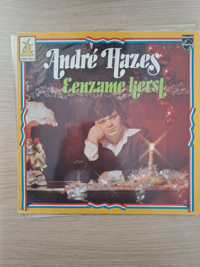André Hazes - Eenzame Kerst LP (Philips, 1976), Ophalen of Verzenden, Gebruikt