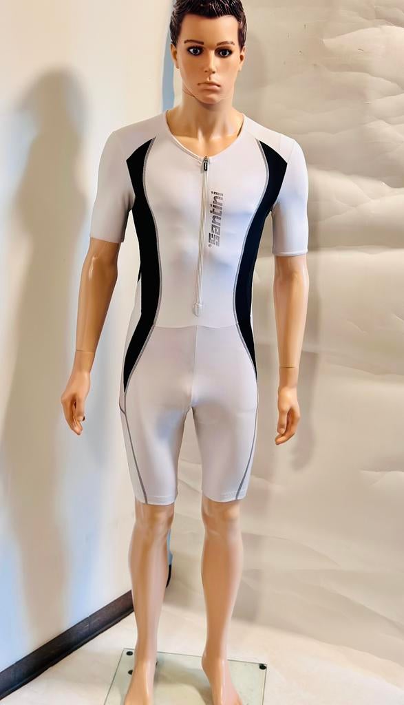 Skeelerkleding skeelerpak snelpak speedsuit maat L lycra, Ophalen of Verzenden, Zo goed als nieuw