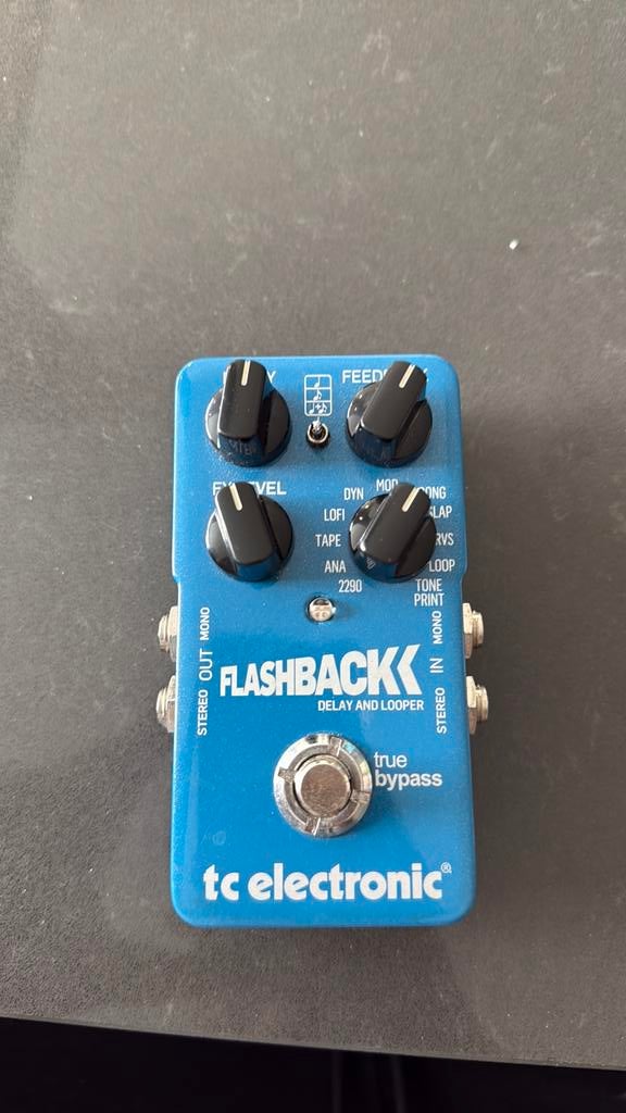 TC Electronic Flashback Delay en Looper - Zeer Goede Staat, Muziek en Instrumenten, Effecten, Ophalen of Verzenden, Zo goed als nieuw