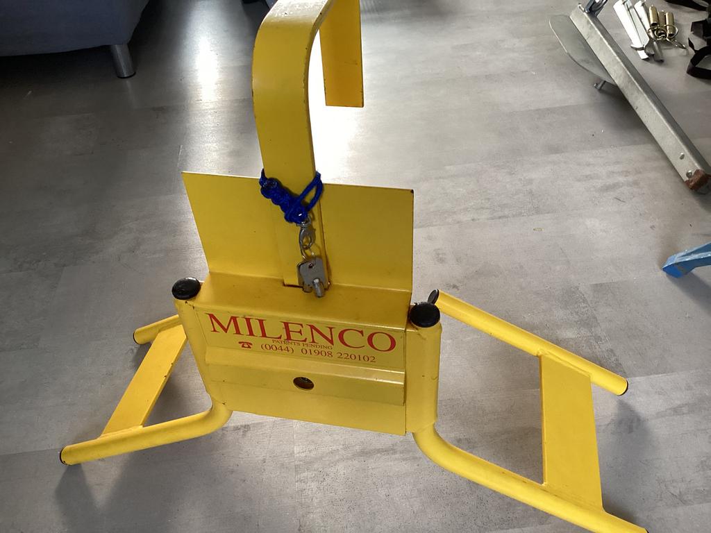 Milenco wielklem, Ophalen, Gebruikt