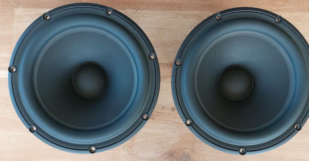 Scanspeak 22W8851T00, Zo goed als nieuw, 60 tot 120 watt, Front, Rear of Stereo speakers, Ophalen