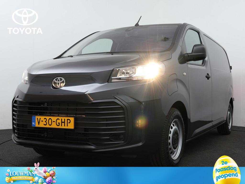 Toyota PROACE Electric Worker Challenger Extra Range 75 kWh, Auto's, Bestelauto's, 12 maanden, Zwart, Origineel Nederlands, 349 km