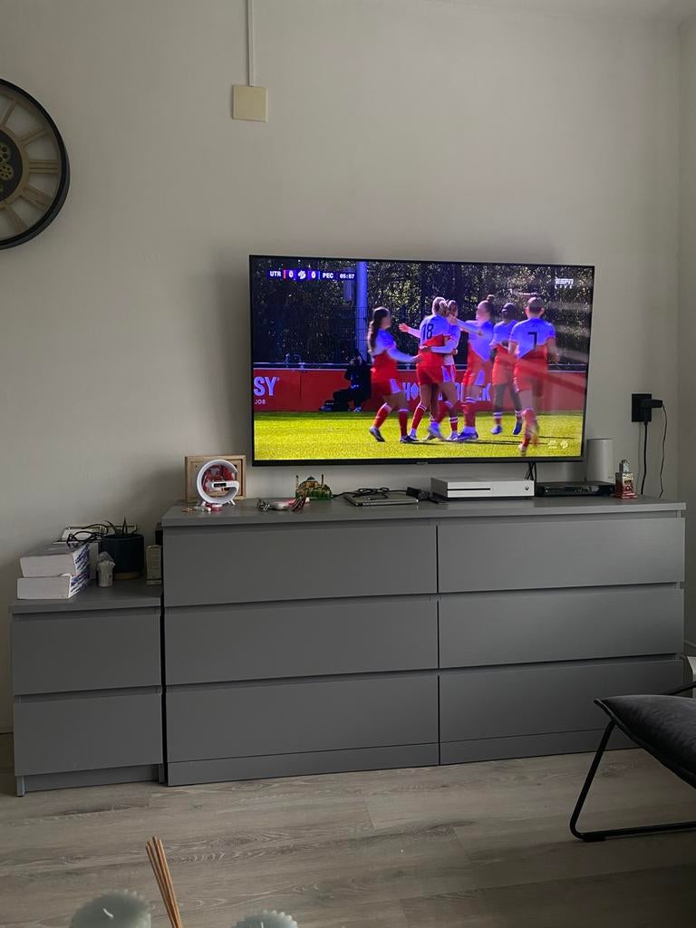 Ikea MALM ladenkast grijs, Huis en Inrichting, Kasten | Ladekasten, Zo goed als nieuw, Minder dan 100 cm, 25 tot 50 cm, 50 tot 100 cm