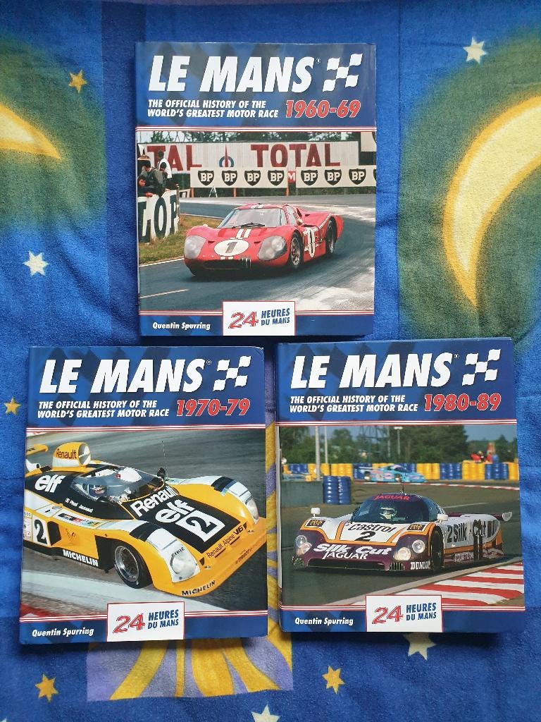 Autoboeken Le Mans 60s/70s/80s, Ophalen of Verzenden, Gebruikt, Auto's