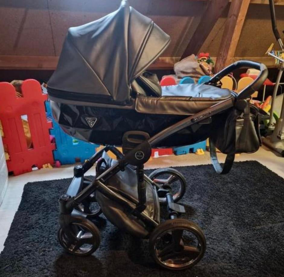 Complete Kinderwagen Set met Reiswieg en Autostoeltje, Overige merken, Gebruikt, Ophalen of Verzenden, Combiwagen