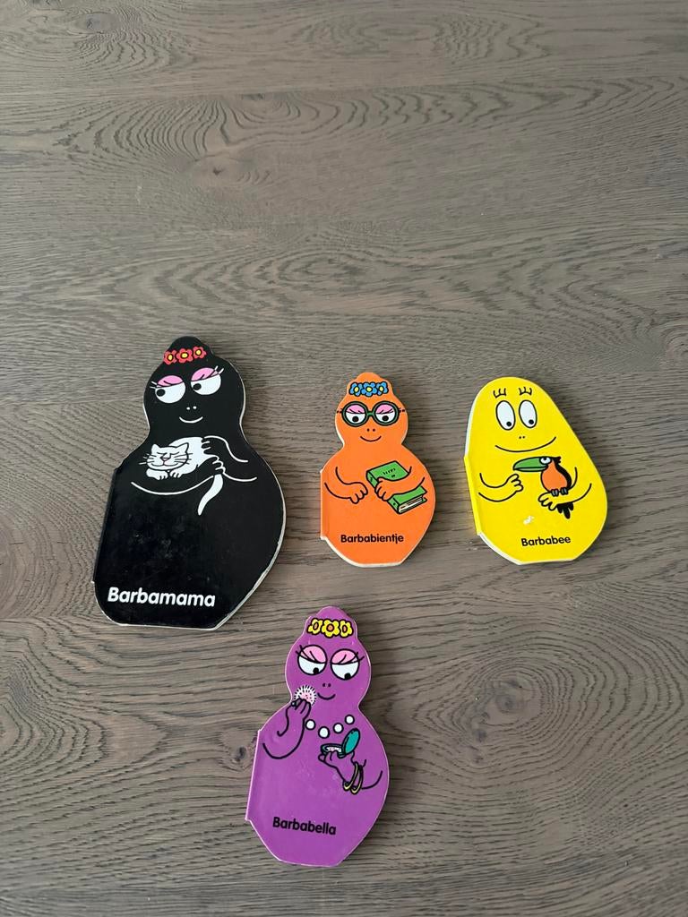 Barbapapa boekjes set van 4, Ophalen of Verzenden, Zo goed als nieuw, Fictie algemeen