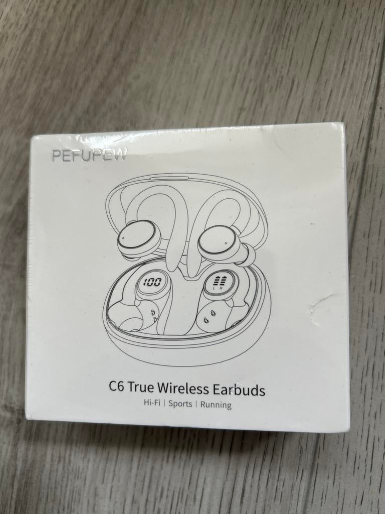 PEFUPEW C6 True Wireless Earbuds - Hi-Fi | Sports | Running, Audio, Tv en Foto, Koptelefoons, Nieuw, Overige merken, Draadloos