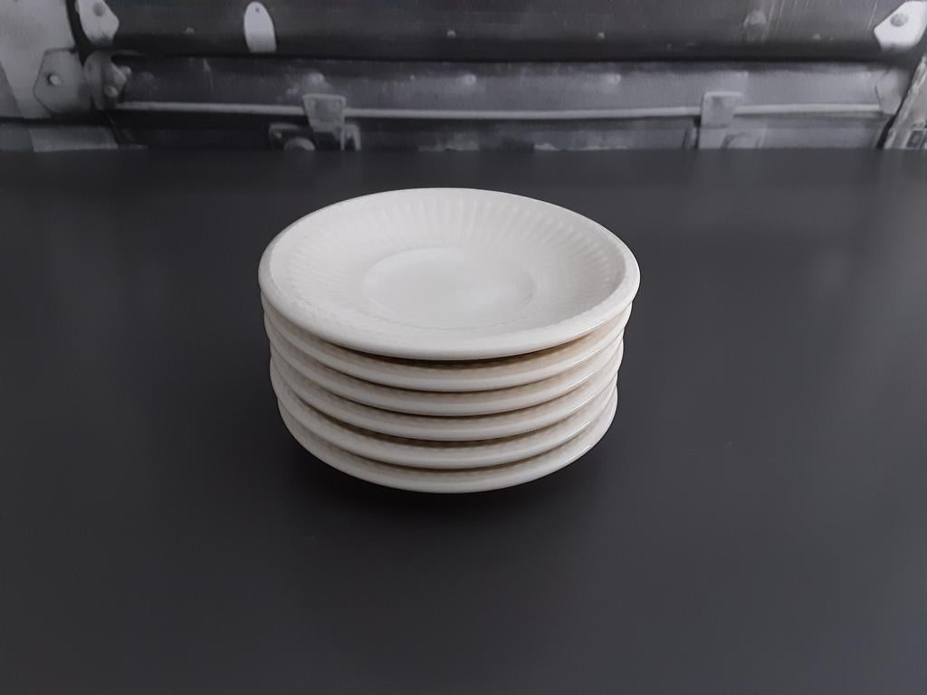 Wedgwood Edme 6 theetips/bonbonschaaltjes, Ophalen, Overige typen, Zo goed als nieuw, Wedgwood