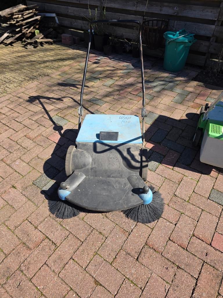 Veegmachine handmatig, Ophalen of Verzenden, Gebruikt