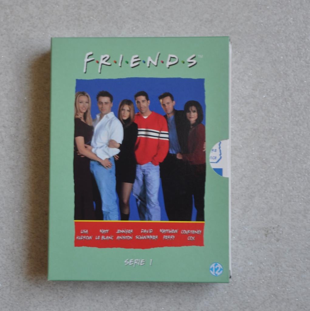 Friends  DVD  BOX  -  Serie  1  -  3  DVD's., Boxset, Ophalen of Verzenden, Zo goed als nieuw, Komedie