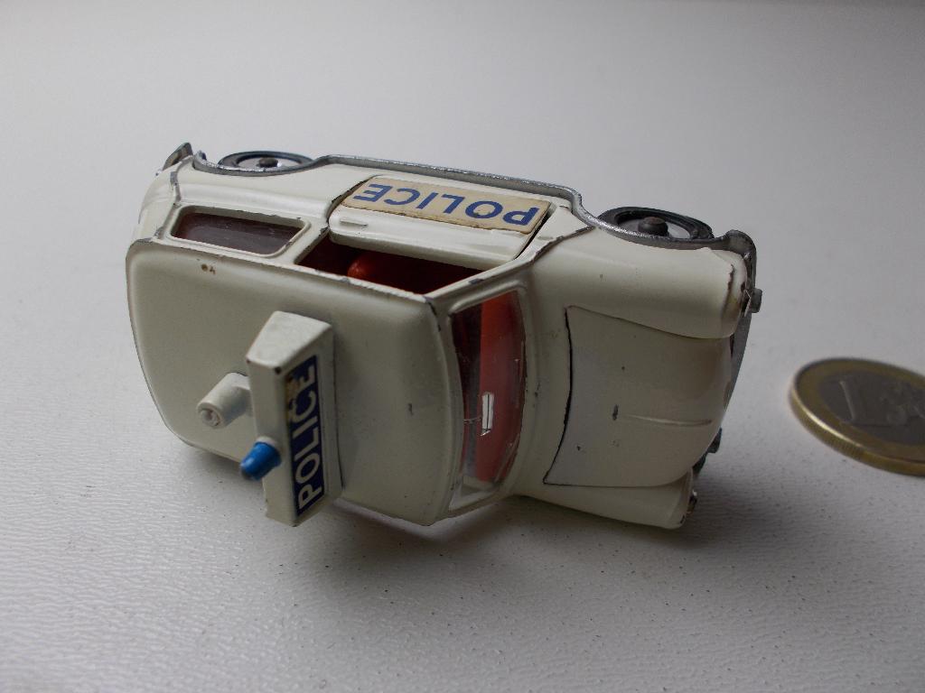 1967Dinky Toys 250 POLICE MINI COOPER I.g.st., Ophalen of Verzenden, Zo goed als nieuw, Auto, Corgi