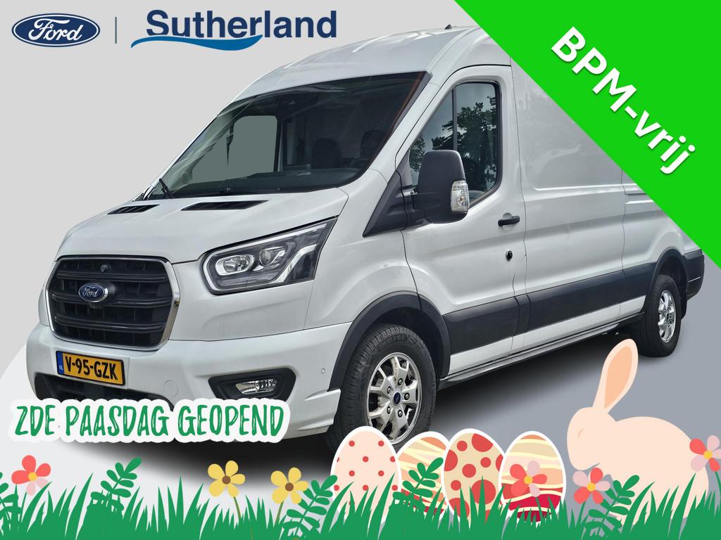 Ford Transit 350 2.0 TDCI L3H2 Limited 170 pk automaat | Dub, Stof, Euro 6, 4 cilinders, 1850 kg