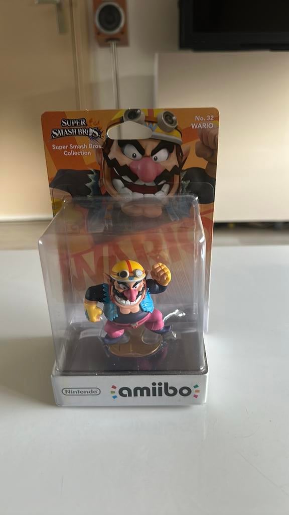 Amiibo Wario No 32, 1 speler, Ophalen, Nieuw, Vanaf 3 jaar