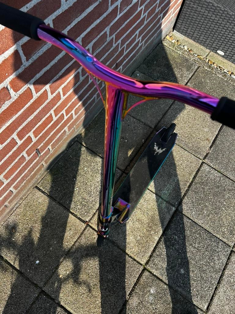 Longway summit rainbow stuntstep, Ophalen, Zo goed als nieuw, Gewone step, Overige merken