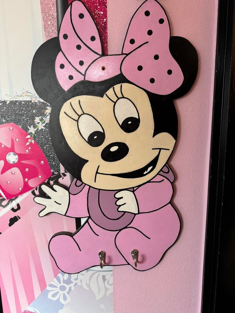 Minnie mouse disney kapstok, Ophalen, Zo goed als nieuw, Kapstokje