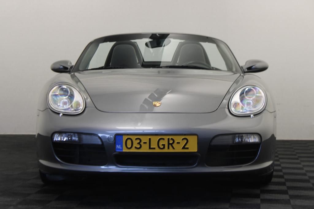 Porsche Boxster S 3.4 (bj 2008), Achterwielaandrijving, Gebruikt, Zwart, 296 pk