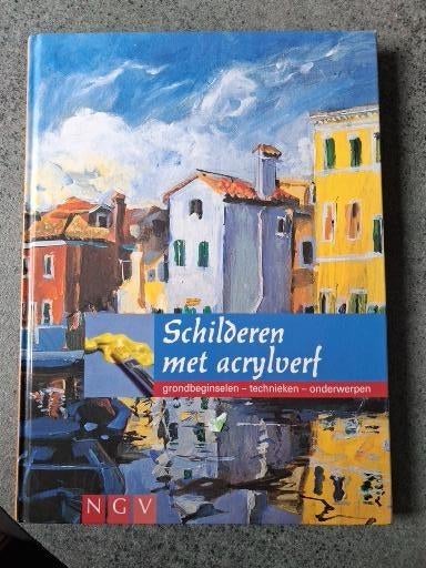 Schilderen met acrylverf., Boeken, Ophalen of Verzenden, Nieuw, Tekenen en Schilderen