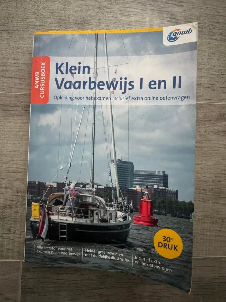 Cursusboek Klein Vaarbewijs I en II, Ophalen of Verzenden, Zo goed als nieuw, Eelco Piena, Watersport en Hengelsport