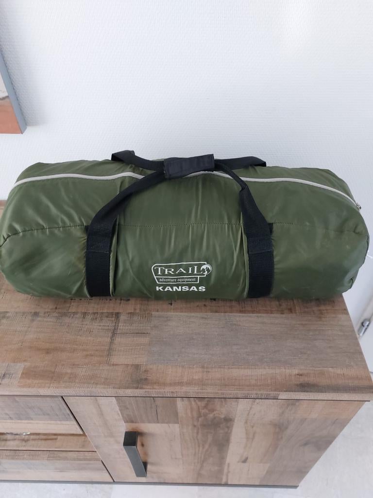 2-persoons tent - Trail Kansas, Ophalen of Verzenden, Gebruikt, Tot en met 2