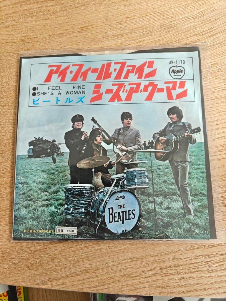 The Beatles - I feel fine ( Japan ), Ophalen of Verzenden, Zo goed als nieuw, Pop