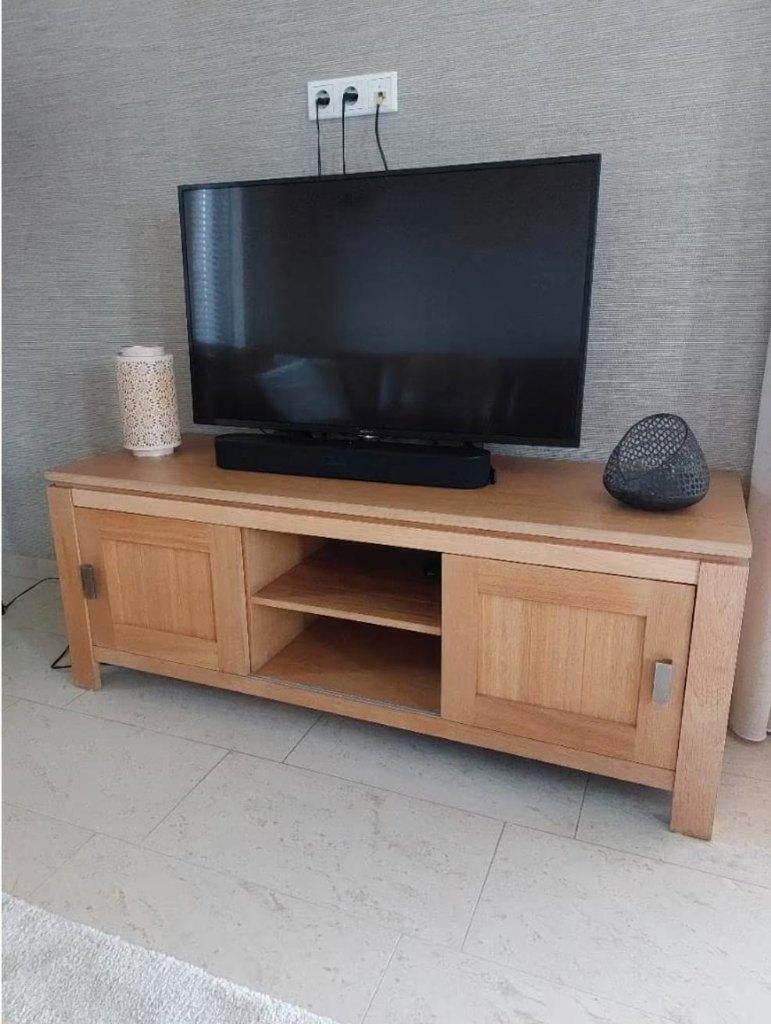 tv-dressoir, Ophalen, 100 tot 150 cm, Semi modern, Zo goed als nieuw