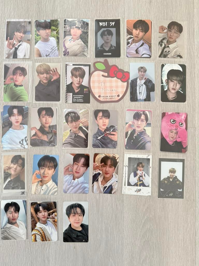 Stray Kids Changbin photocards, Verzamelen, Muziek, Artiesten en Beroemdheden, Ophalen of Verzenden, Zo goed als nieuw, Foto of Kaart