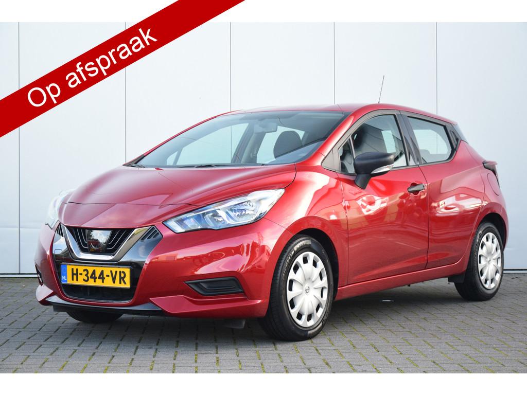 Nissan Micra 1.0 IG-T Visia Airco Audio/Bluetooth 35dkm!, Voorwielaandrijving, Euro 6, Origineel Nederlands, Grijs
