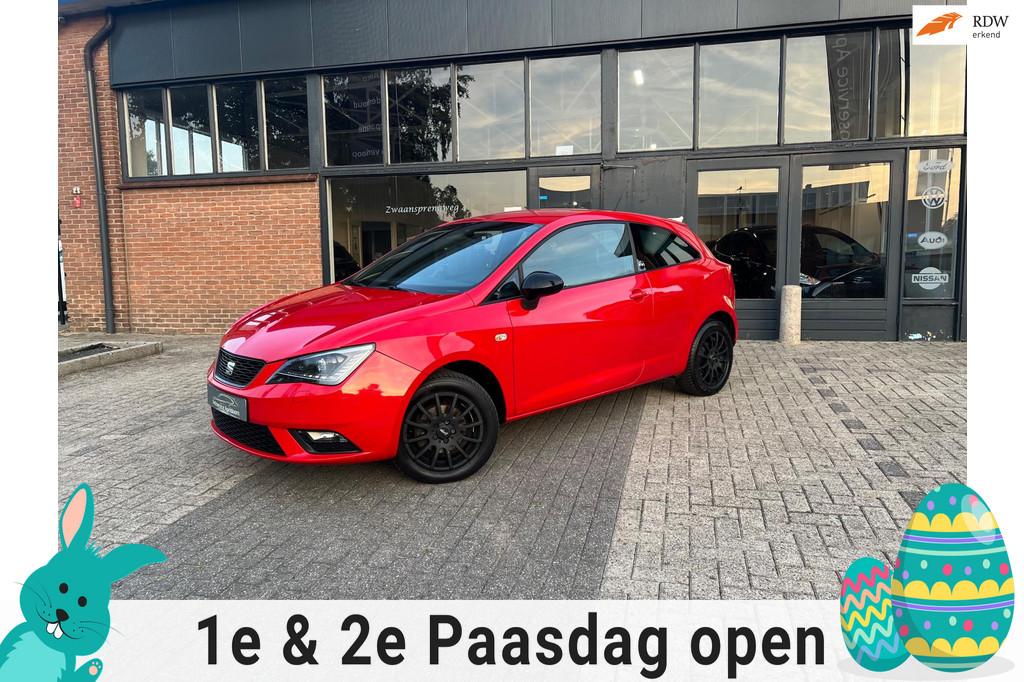 SEAT Ibiza SC 1.2 TSI FR, Xenon, Alcantara, Voorwielaandrijving, Stof, Gebruikt, Zwart