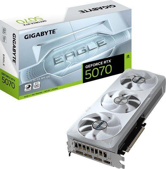 Gigabyte GeForce RTX 5070 EAGLE OC ICE SFF 12G, Computers en Software, Desktop Pc's, Ophalen of Verzenden, Nieuw, 64 GB of meer