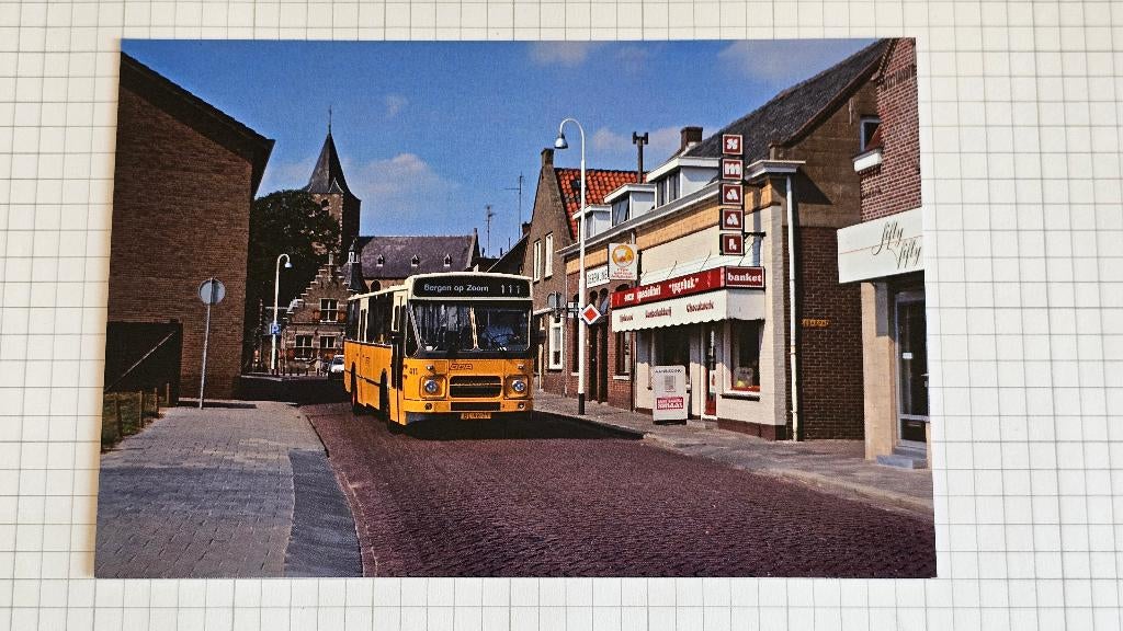 Foto BUS BBA Breda 411, Verzenden, Gebruikt, Trein, Overige typen