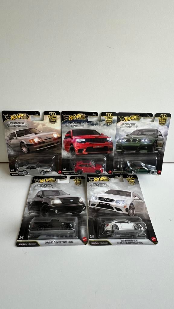 Hot Wheels Power Trip set, Overige merken, 1:50 of kleiner, Auto, Ophalen of Verzenden