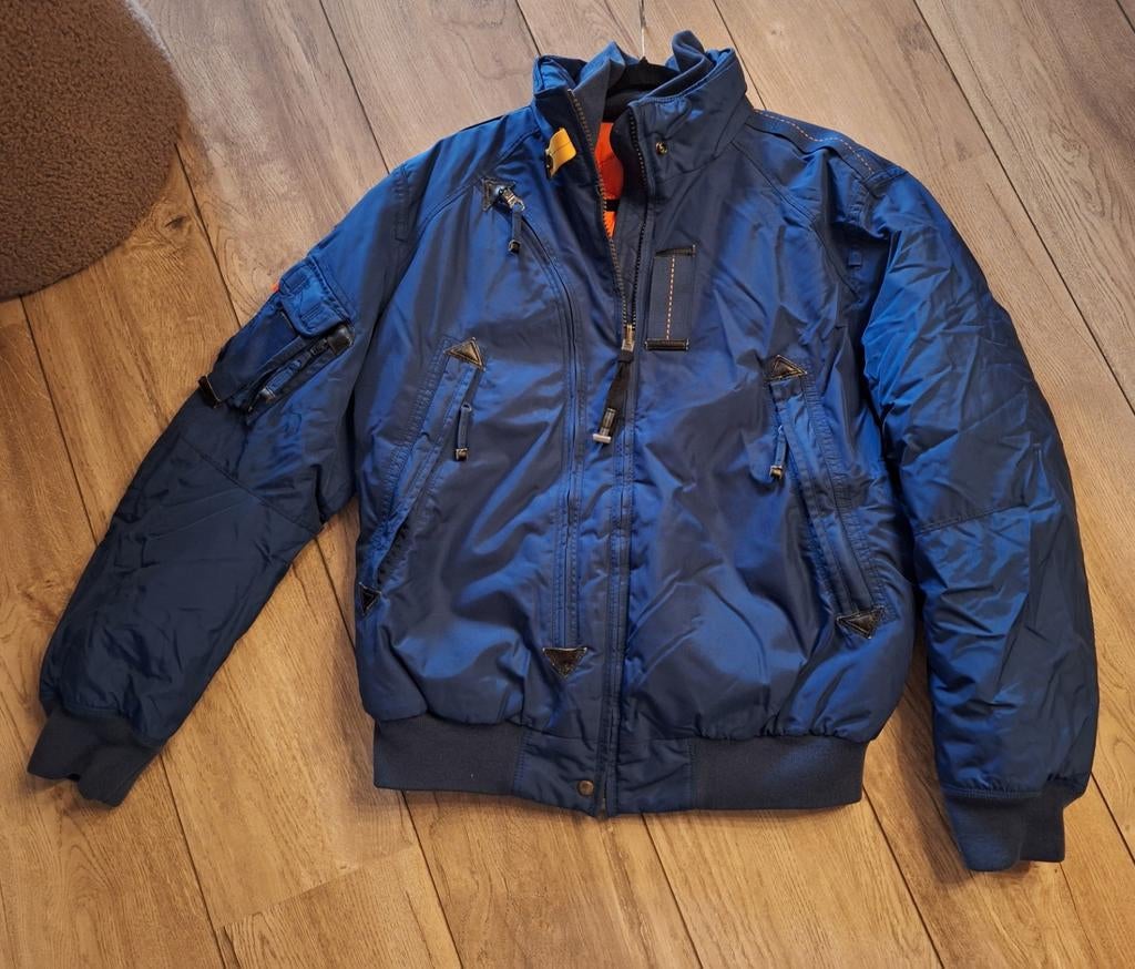 Parajumper blauw, Ophalen, Gedragen, Blauw, Parajumper