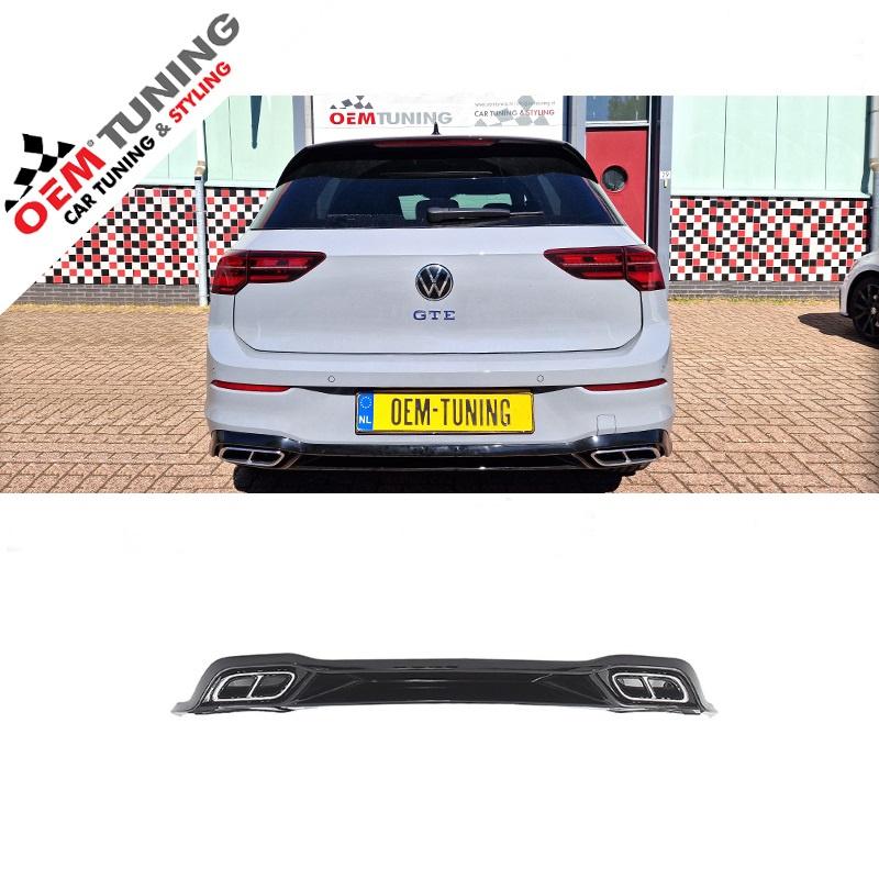 Diffuser voor GOLF 8 R-line Look | 20- 24 | Hoogglans zwart, Ophalen of Verzenden