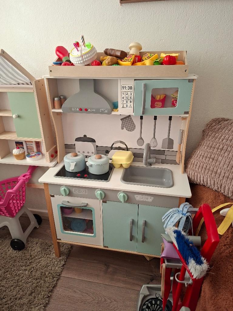 Speelgoed keuken, Kinderen en Baby's, Ophalen, Zo goed als nieuw