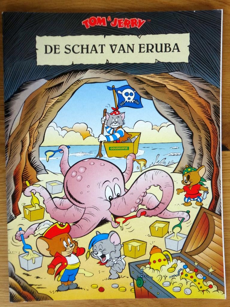 Tom en Jerry de Schat van Eruba., Boeken, Stripboeken, Zo goed als nieuw, Eén stripboek, Ophalen of Verzenden