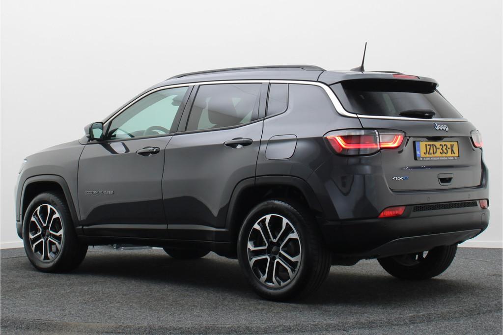 Jeep Compass 4xe 190 Plug-in Hybrid Electric Night Eagle 360, Automaat, Leder en Stof, Bedrijf, Vierwielaandrijving