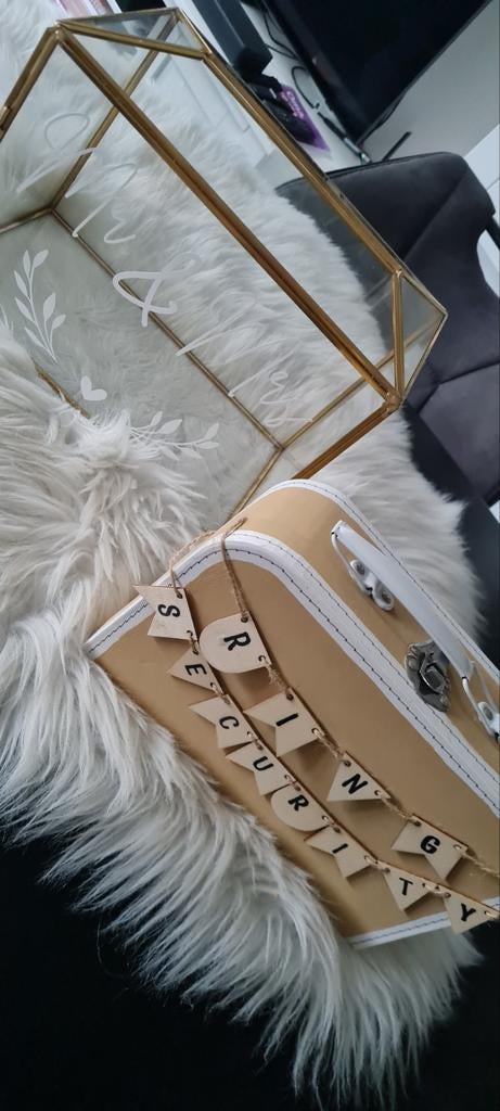 Enveloppen box securtykoffer, Ophalen of Verzenden, Zo goed als nieuw, Versiering