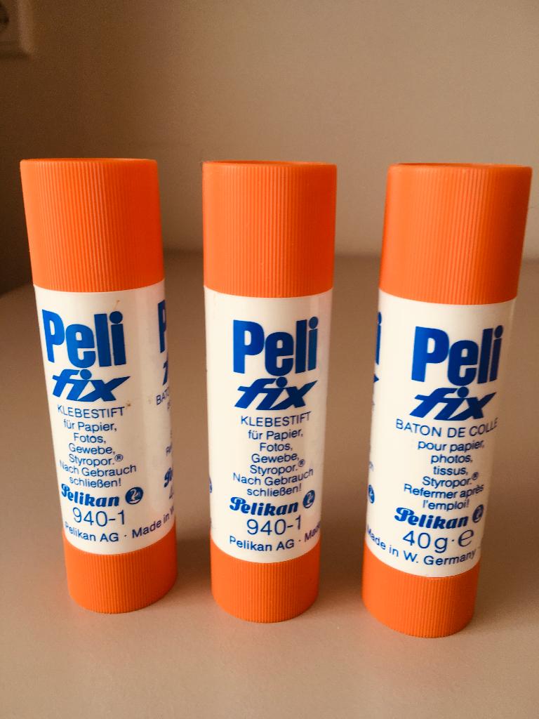 3 Pelifix plakstiften voor foto's en papier Nieuw, Ophalen, Nieuw
