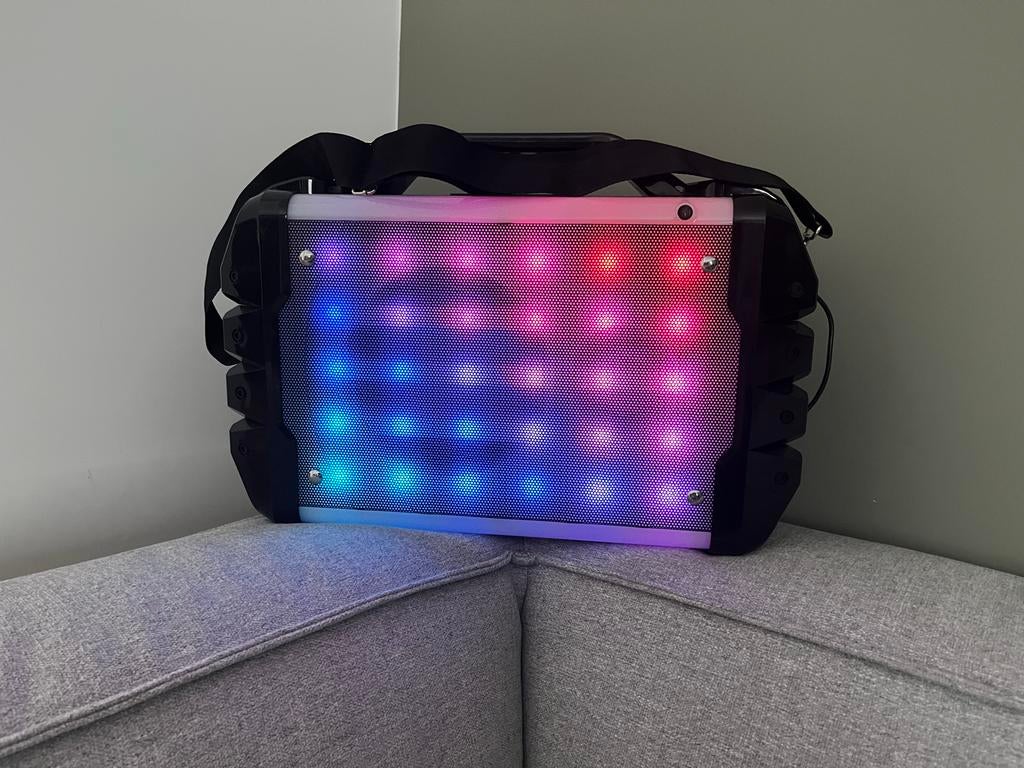 iDance Bladter200 Draagbare Speaker met Lichteffecten, Gebruikt, Overige typen, Minder dan 60 watt, Ophalen