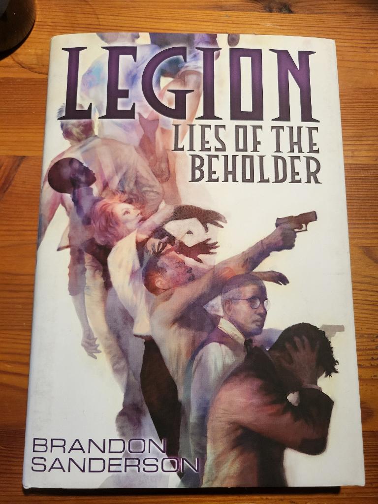 Brandon Sanderson - Legion - Lies of the Beholder, signed, Ophalen of Verzenden, Zo goed als nieuw, Brandon Sanderson