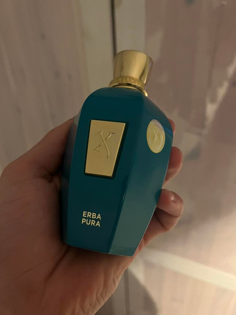 Xerjoff Erba Pura 80/100ml, Ophalen of Verzenden, Zo goed als nieuw, Miniatuur