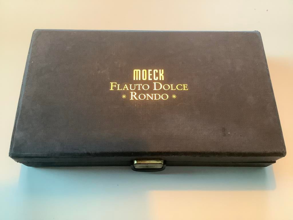 Blokfluit: merk :Moeck Flaute Dolce * Rondo*., Ophalen of Verzenden, Zo goed als nieuw, Sopraan of Sopranino