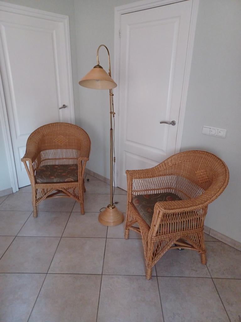 Rieten ameublement Manou, Ophalen, Gebruikt, Riet of Rotan