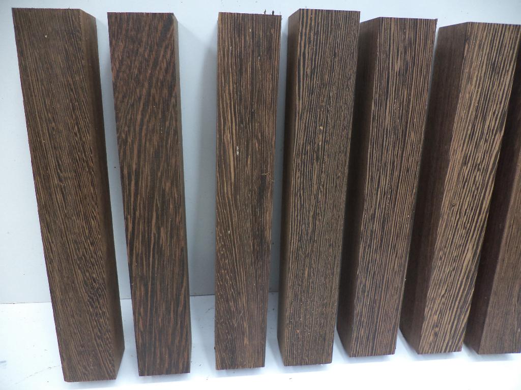 balkjes wenge geschaafd en droog draaihout handvatten wenge, Ophalen of Verzenden, Nieuw