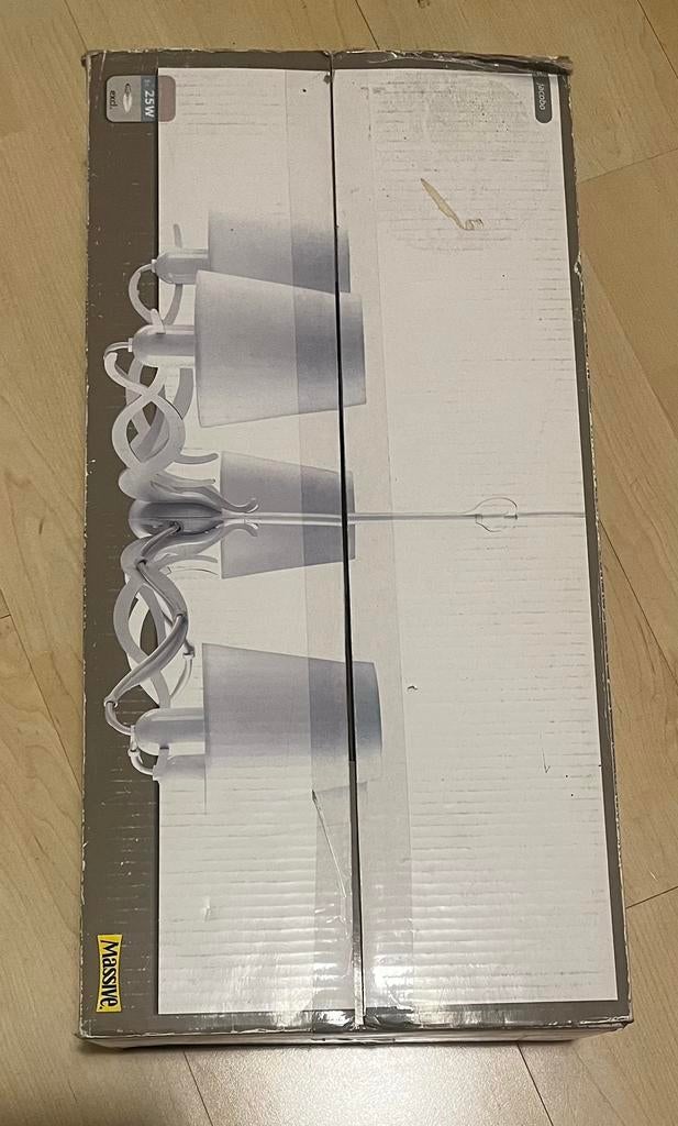 Massieve Jacobo kroonluchter - Nieuw in Doos, Ophalen of Verzenden, Nieuw, Metaal, 150 tot 200 cm