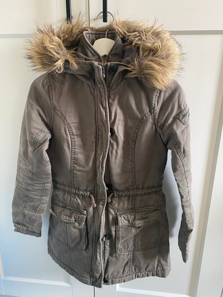 Jas Abercrombie & Fitch Kids Maat L, Ophalen of Verzenden, Gebruikt, Meisje