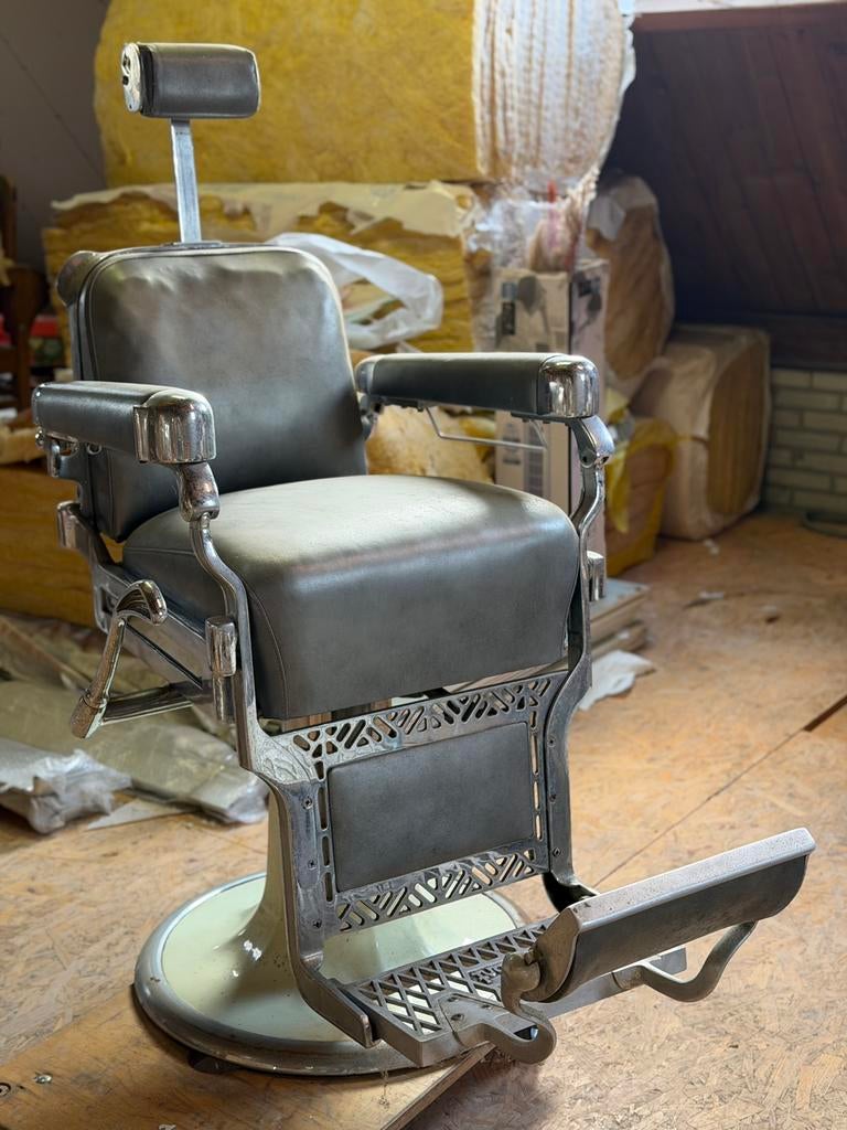 1x Belmont kappersstoel uniek, Ophalen of Verzenden